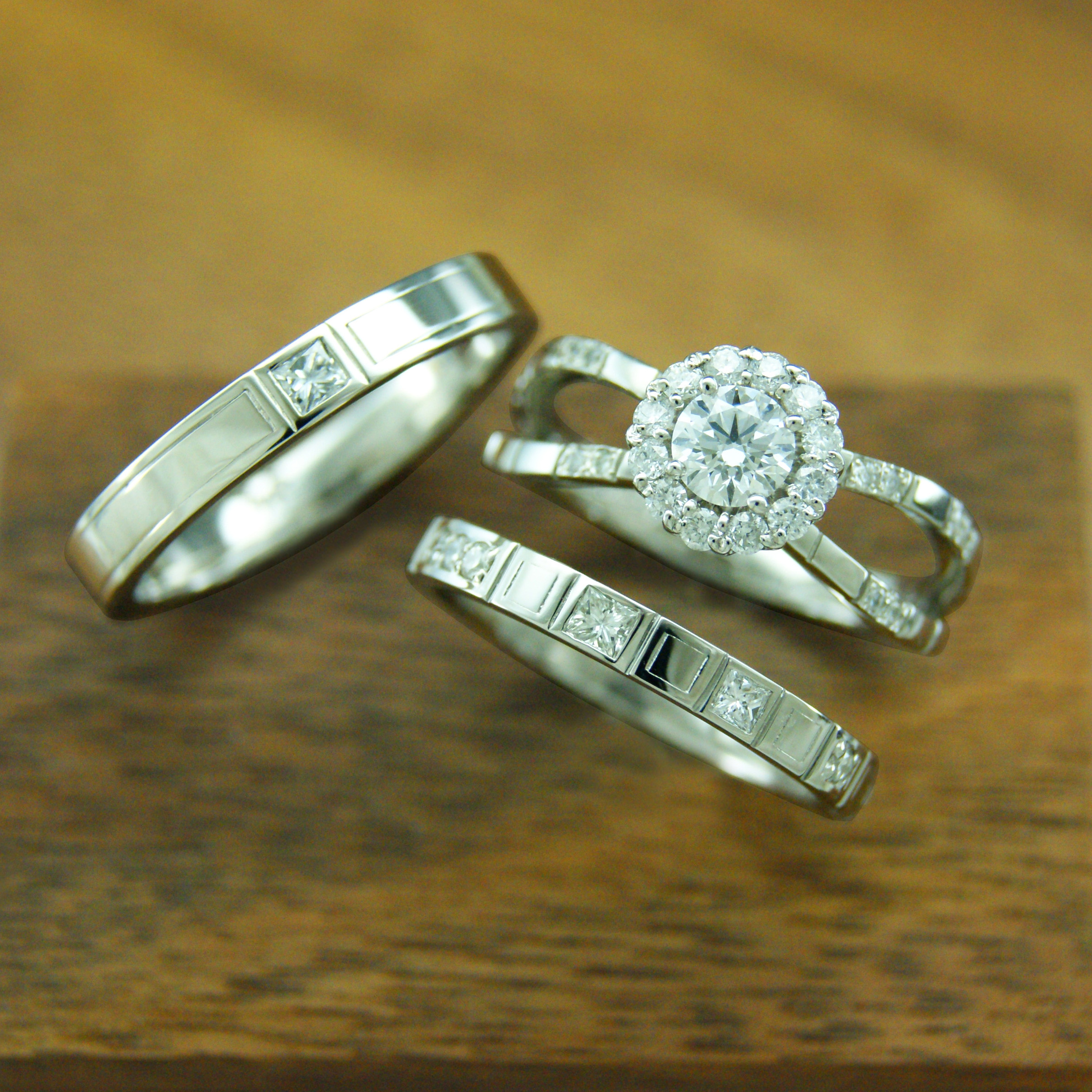 世界に一つだけの結婚指輪 kazariyaYui　福島県郡山市　結婚指輪　婚約指輪