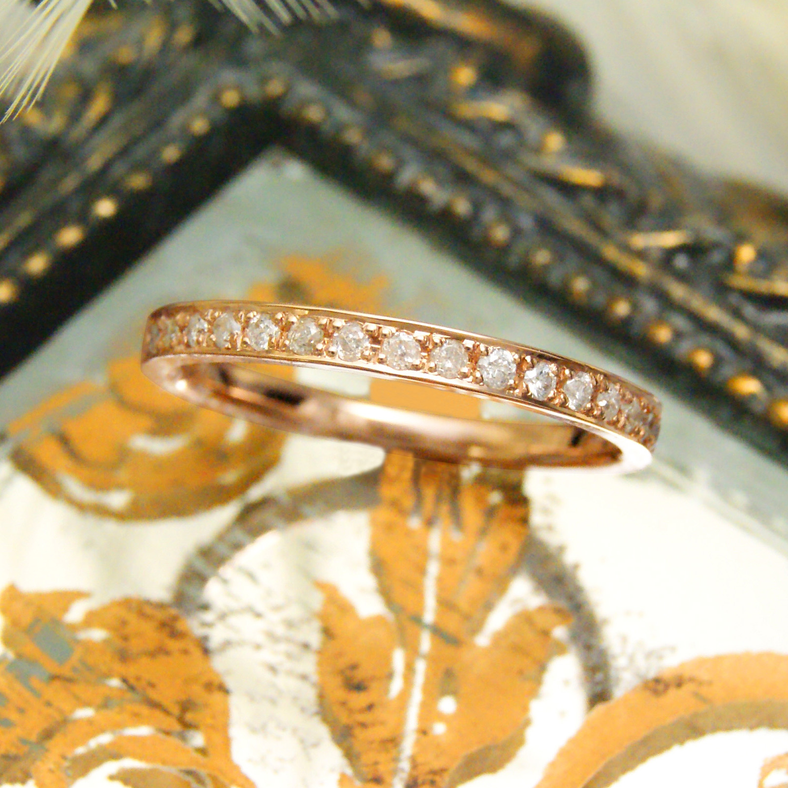 世界に一つだけの結婚指輪 kazariyaYui　福島県郡山市　エタニティ　婚約指輪