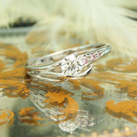世界に一つだけの結婚指輪 kazariyaYui　福島県郡山市　婚約指輪