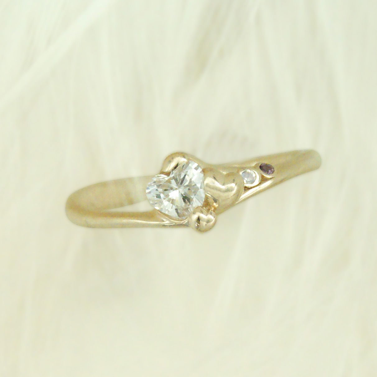 世界に一つだけの結婚指輪 kazariyaYui　福島県郡山市　ハート　婚約指輪