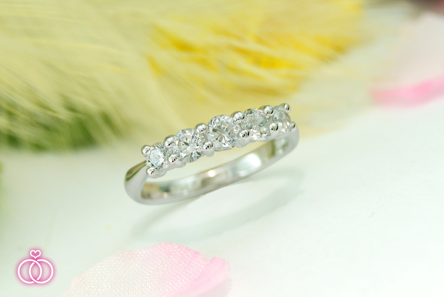 世界に一つだけの結婚指輪 kazariyaYui　福島県郡山市　ダイヤモンド