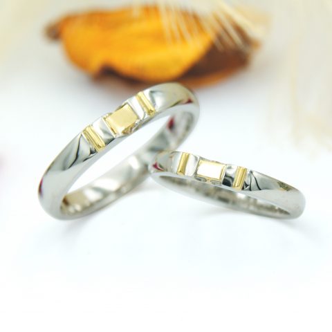 郡山市にお住いのＳ様Ｃ様オーダーメイドの結婚指輪
