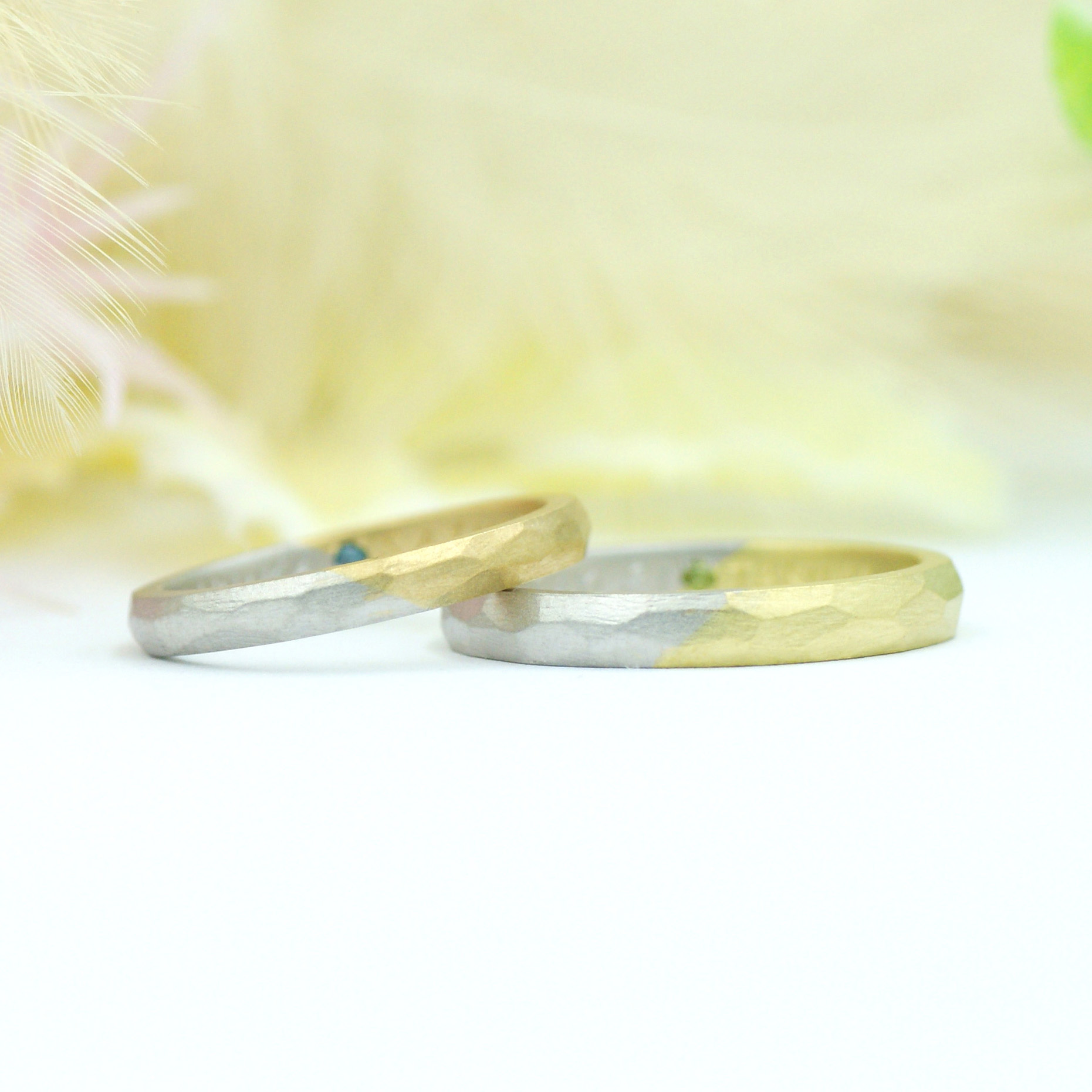 北欧デザインの結婚指輪/kazariyaYui福島県郡山市