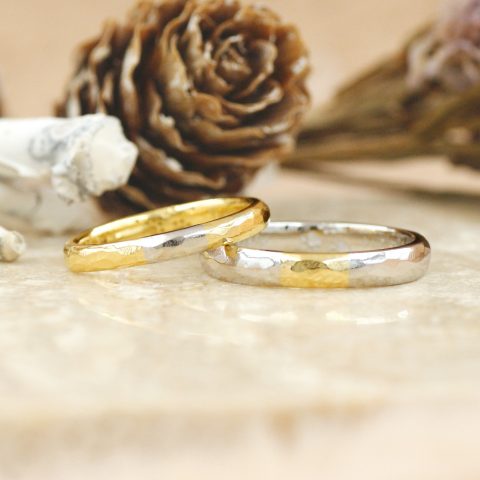 手づくり体験の結婚指輪/kazariyaYui福島県郡山市