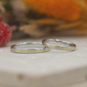 ふたりで手作りした結婚指輪/kazariyaYui福島県郡山市