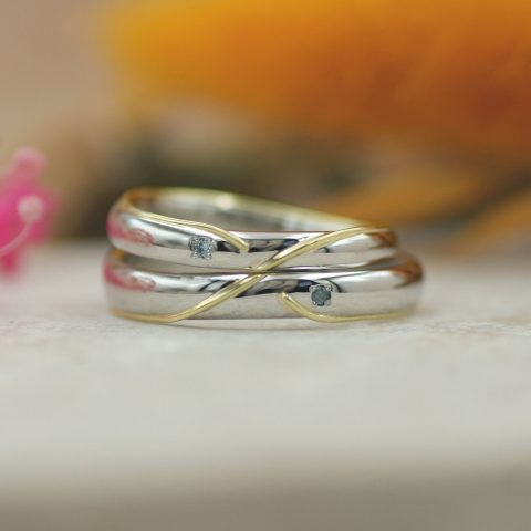 ゴールド,シンプル,プラチナ,結婚指輪,オーダー,福島,郡山,いわき,手作り