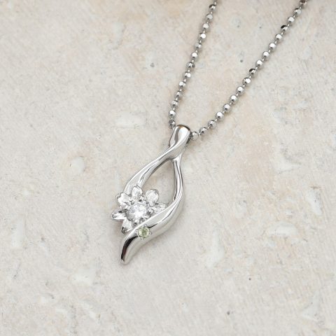 ひまわり結び,ネックレス,郡山,オーダー