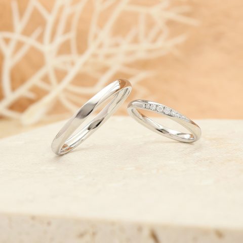 結婚指輪,ダイヤモンド,郡山,福島,シンプル