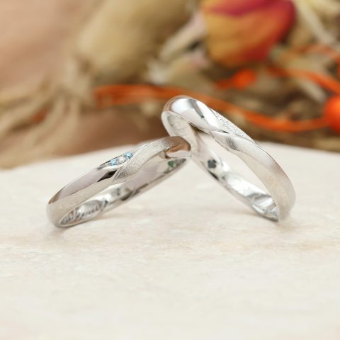 結婚指輪,シンプル,プラチナ,郡山,福島