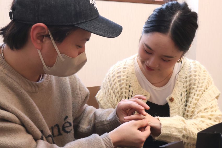 結婚指輪,郡山,福島,カップル,指輪4