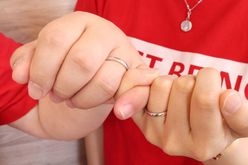 山口と仙台のカップル「結婚指輪」